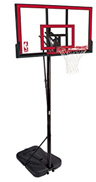 Spalding 72354CA 48-Inch Polycarbonate Portable Basketball System