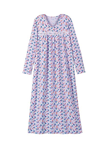 Carol Wright Gifts Printed Flannel Gown