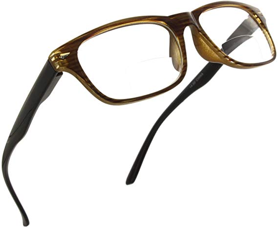 Readers for Women and Men | Stylish Bifocal Reading Glasses with Spring Hinges