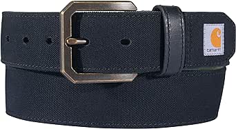 Carhartt Men's Casual Rugged Duck Canvas Belts