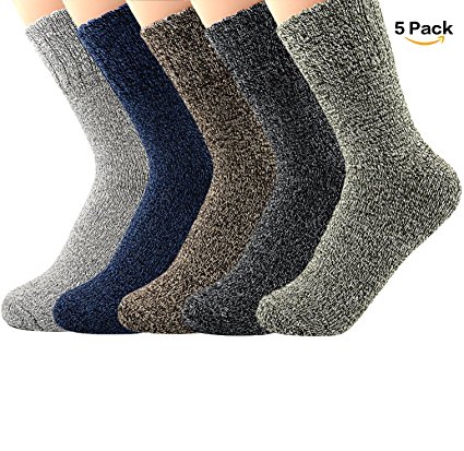 American Trends Women's Soft Comfortable Warm Thick Winter Crew Socks