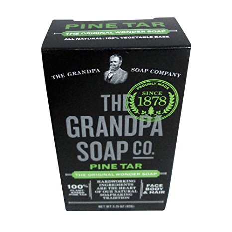 Grandpa's Pine Tar Soap 3.25 Oz