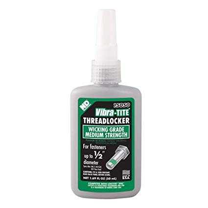 Vibra-TITE 150 High Strength Anaerobic Threadlocker, 50 ml Bottle, Green