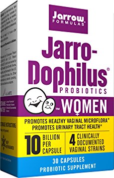 Jarrow Formulas Jarro-Dophilus Women 10 Billion Cells Per Veggie Capsule, 30 Count