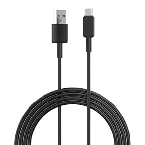 Portronics Konnect Link Type C 3A Fast Charging Cable for Smartphones, Tablets & other Type C devices with 480Mbps Data Sync(Black)