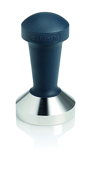 Delonghi DLSC054 Stainless Steel Coffee Tamper, Silver