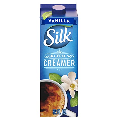 Silk Soy Creamer, Vanilla, Quart, 32 oz