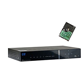 GW Security 8 Channels 960H / AHD 720P Hybrid DVR CCTV with Mobile Motion Detection 8CH H.264 Digital Video Recorder Camera System For Analog and AHD Security Camera (Pre-installed 1TB HDD)