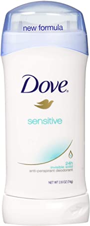 Dove Anti-Perspirant Deodorant, Sensitive Skin 2.60 oz (Pack of 3)