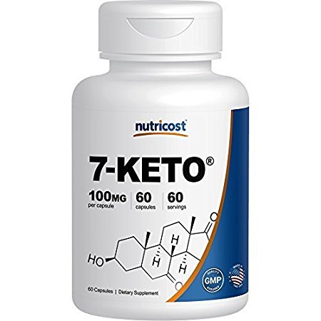 Nutricost 7-Keto 100mg; 60 Capsules