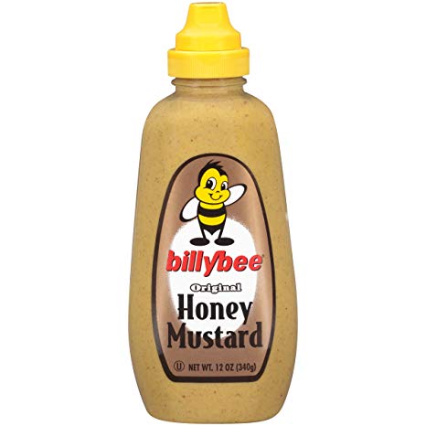 Billy Bee Original Honey Mustard, 12 oz