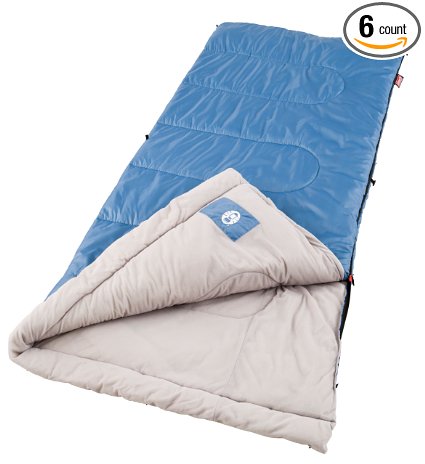 Coleman Trinidad Warm-Weather Sleeping Bag (Pack of 6)