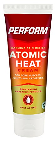 Perform Atomic Heat, Warming Pain Relief Cream for Muscle Soreness, Joint Pain Relief & Arthritis Pain Relief, Warming Topical Analgesic, Soothes & Heals Sore Muscles, Non-NSAID, 4 oz. Tube