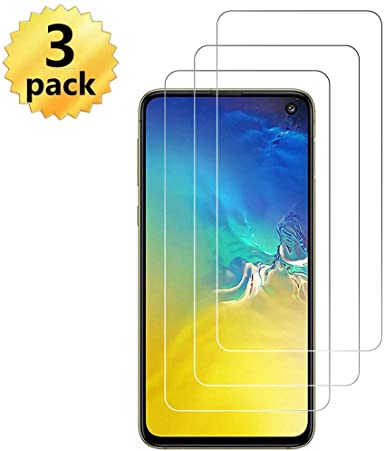 ERGDR Compatible Galaxy S10E Screen Protector, [3-Pack] [Case Friendly] [No Lifted Edges] [Bubble Free], Easy Install Wet Film Screen Protector for Samsung Galaxy S10E/Lite 2020