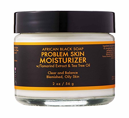 Shea Moisture African Black Soap Problem Skin Moisturizer | 2 Oz