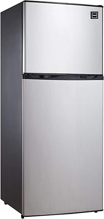 RCA RFR1207 Top Freezer Apartment Size Refrigerator, 12 cu ft, Stainless