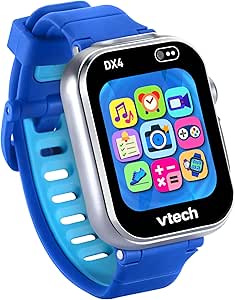 VTech KidiZoom Smartwatch DX4, Blue (Bilingual Version)