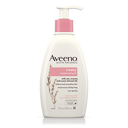 Aveeno Creamy Moisturizing Oil, 12 Fl. Oz