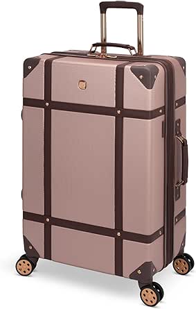 SwissGear Unisex hardside expandable luggage with spinner wheels Luggage- Trunk