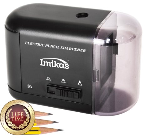 Pencil Sharpener High Quality Electric and Battery Operated Great for Office School and Kids From Imikas The Best Better Than Any Manual Pencil Sharpener Sharpen Your Pencils Now Hassle Free