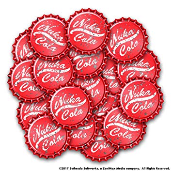 Modiphius Entertainment Fallout: Wasteland Warfare: Nuka Cola Cap Set