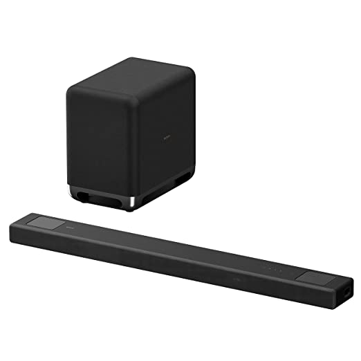 Sony HT-A5000 5.1.2ch 8K/4K 360 SSM Soundbar Home theatre system with Dolby Atmos and Wireless subwoofer SA-SW5( 750w,Hi Res & 360 Reality Audio, 8K/4K HDR, Bluetooth Connectivity, HDMI eARC)