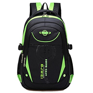 MAYZERO Waterproof School Bag Durable Travel Camping Backpack for Boys and Girls