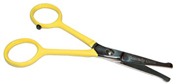 Scaredy Cut Tiny Trim by Small Pet Grooming Safety Scissor - 4.5" Ear, Nose, Face, Paw - for Cats, Dogs, and all Pets