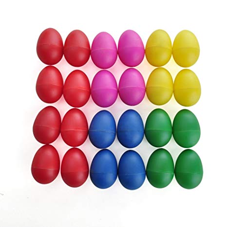 Aspire 24 Pcs Eggs Shakers - Mixed Colors