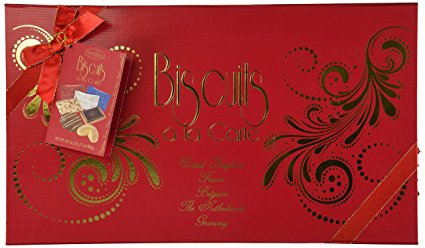 IBC Food Biscuits A La Carte Imported European Biscuit Assortment Gift Box (Colors May Vary)