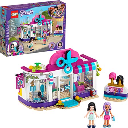 LEGO Friends Heartlake City Play Hair Salon Fun Toy 41391 Building Kit, Featuring Friends Character Emma, New 2020 (235 Pieces)