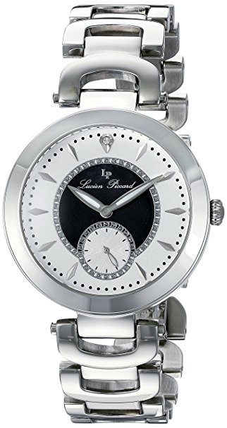 Lucien Piccard Women's LP-10268-22-BKA Casablanca Analog Display Quartz Silver Watch