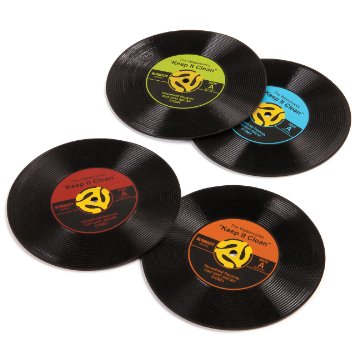 45 Record Coasters (By GAMAGO)