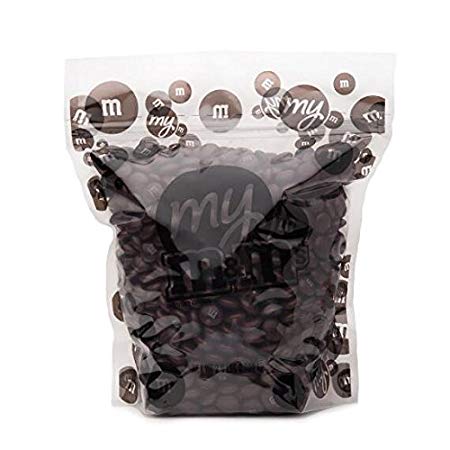 All Color M&M'S Bulk Candy Bag (Brown, 2 LB)