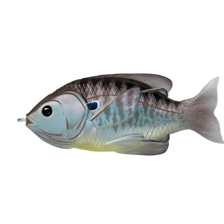 LiveTarget Sunfish Hollow Body Fishing Bait with Topwater Depth & #4/0 Hook