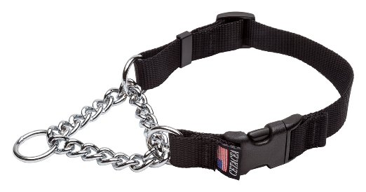 Cetacea Chain Martingale Dog/Pet Collar with Quick Release