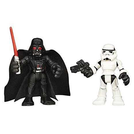 Playskool Heroes Star Wars Galactic Heroes Darth Vader and Stormtrooper