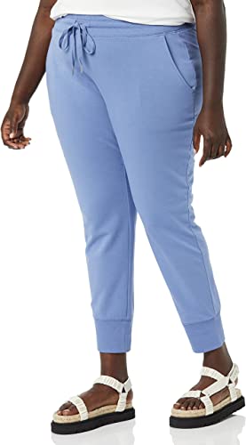 Daily Ritual Women's Terry Cotton and Modal Drawstring Jogger Pant