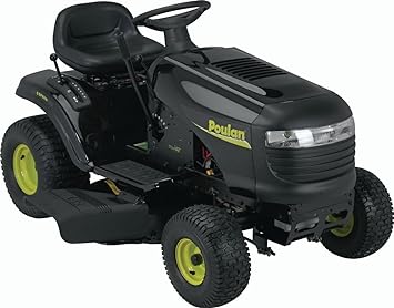 Poulan PO17542LT 42-Inch 17-1/2 HP Briggs and Stratton Riding Lawn Tractor With 6-Speed Transmission