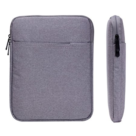 10.5 inch Waterproof Tablet Sleeve Case AFILADO Protective Travel Pouch Bag Cover for Apple iPad Pro 9.7" / iPad Pro 10.5'' / iPad Air 2 / iPad Air / iPad 4, 3, 2 / Kindle DX 9.7'' (Grey)