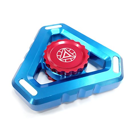 TOYK fidget toys,spinner fidget toys The Anti-Anxiety 360 Spinner Helps Focusing Toys [3D Figit] Premium Quality EDC Focus Toy Stress Reducer Relieves ADHD Anxiety With LED lights (Colorful-01)