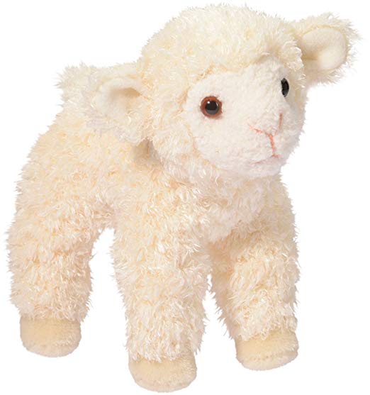 Douglas Little Bit Lamb Plush Stuffed Animal