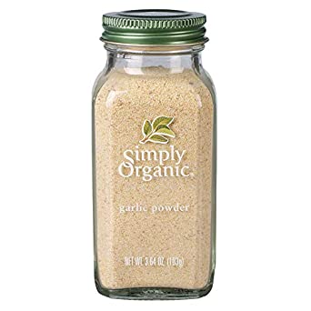 Simply Organic Garlic Powder, Certified Organic | 3.64 oz | Allium sativum L.