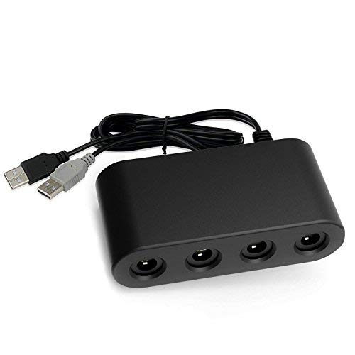 Gamecube Controller Adapter,J&TOP Gamecube NGC Controller Adapter for Wii U,Nintendo Switch and PC