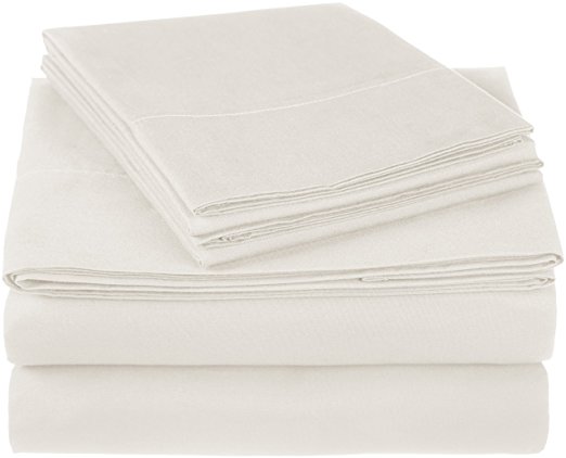 Pinzon Ultra-Soft Sheet Set - King, Ivory