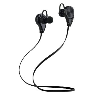 Intcrown S960 Bluetooth Headphones Bluetooth Headset Wireless Earbuds for Running GYM Exercisein-earbluetooth V40built in Microphone Black