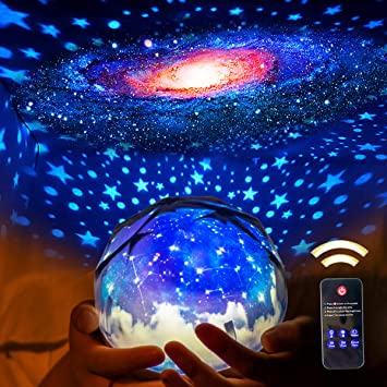 Star Night Lights for Kids, Remote Control Night Lighting lamp,Planet Projector with LED Timer, Romantic Starry Galaxy Sky Projection for Baby Bedrooms,Best Gifts for Baby (Diamond Remote)