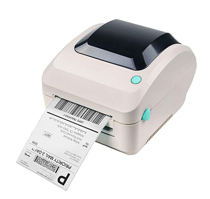 Arkscan 2054A Thermal Shipping Label Printer to Print UPS USPS FedEx Shipping Labels, w/Free Software for Design & Print Barcode Label & Other Contents, Windows Only