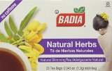 Badia Natural Herb Tea Total 100 individual tea bags