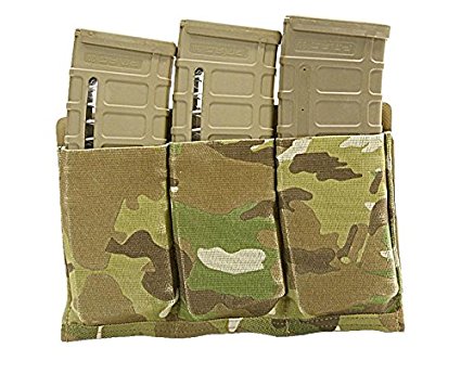 Blue Force Gear Ten Speed Triple Mag Pouch with Helium Whisper Backing Coyote Brown